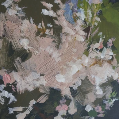 Oljymaalattu kuvatapetti Arbre De Printemps Designers Guildilta PDG1180 01 image