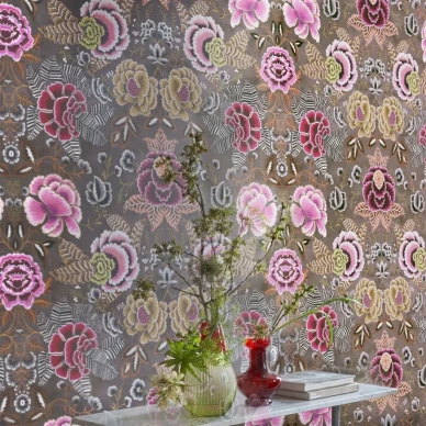 Designers Guild kukkatapetti Rose De Damas PDG1168 04 image