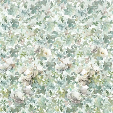 Thelmas Garden tiheakuvioinen kukkatapetti Designers Guildilta PDG1155 01 image
