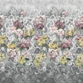 Tapestry Flower harmaa kukkatapetti Designers Guildilta PDG1153 04