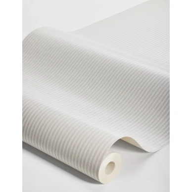 PolkaStripe 7865 Borastapeter Linen image