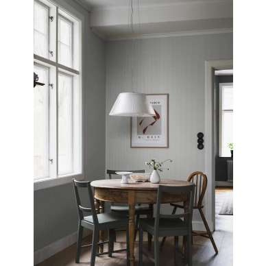 Sininen raidallinen tapetti PolkaStripe image