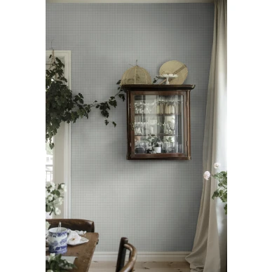 Vaaleansininen ruudullinen tapetti PicnicCheck image