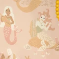 Mermaid Reef Sweet Pink kuvio