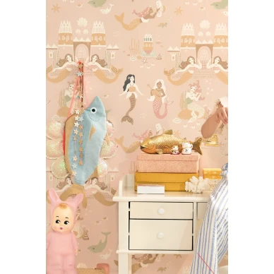 Vaaleanpunainen merenneito tapetti Majvillan Mermaid Reef image