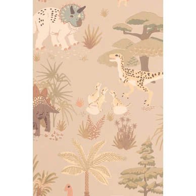 Majvillan Dinosaur Vibes Beige Lahikuvio image