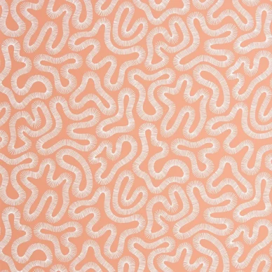 vaaleanpunainen Coral tapetti valkoisella kuviolla image