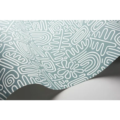 Nazca vaaleansininen graafinen tapetti image