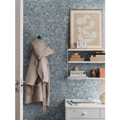 Hauska Sonja tapetti 1950 luvun kukkakuosilla image