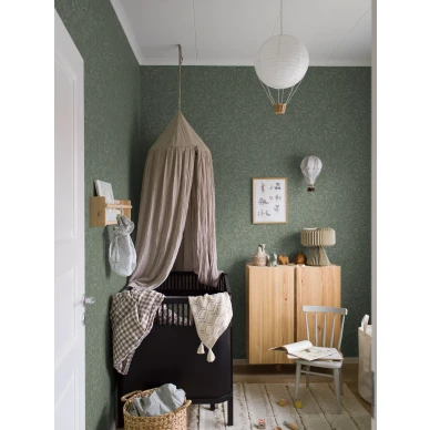 Vihrea Florian tapetti lastenhuoneessa image