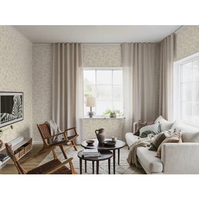 Beigen varinen Cornelia kukkatapetti image