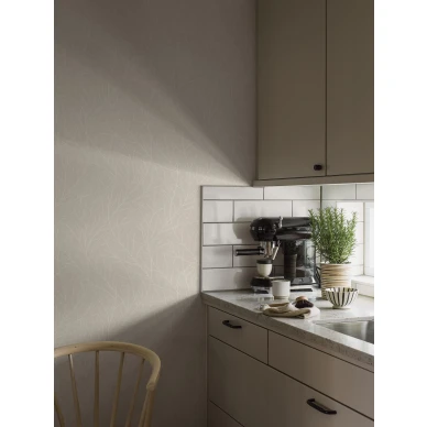 Ivar beigen varinen oksatapetti sopii ihansti kodin keittioon image