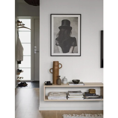 valkoinen kiiltava tapetti John image