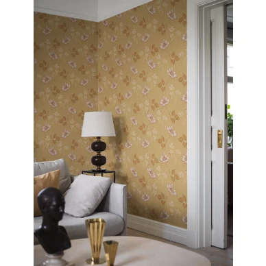 Valborg keltainen ihastuttava tapetti image