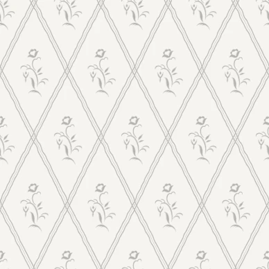 Valkoinen Signe tapetti sinisella kuviolla image