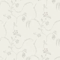 Elsie harmaa klassinen kukkatapetti