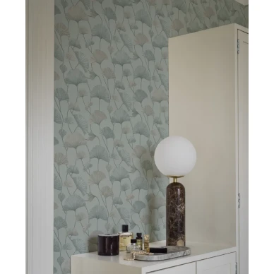 Sophia sininen tapetti kodin makuuhuoneessa image