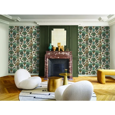 Denderah tapetit kodin olohuoneesssa image