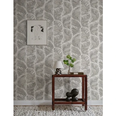 hoyhen tapetti Grace mustavalkoisena image