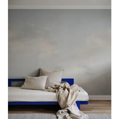 Vaaleansininen Moln tapetti tuo avaruuden tunnetta huoneeseen image