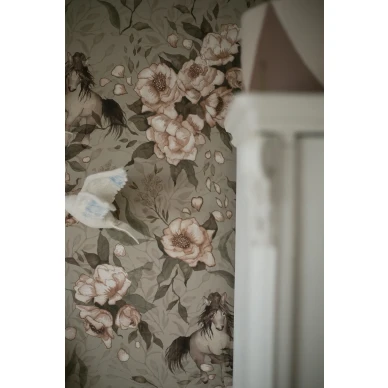 Vihrea Ponies for Hollie lastentapetti mrs mighettolta image