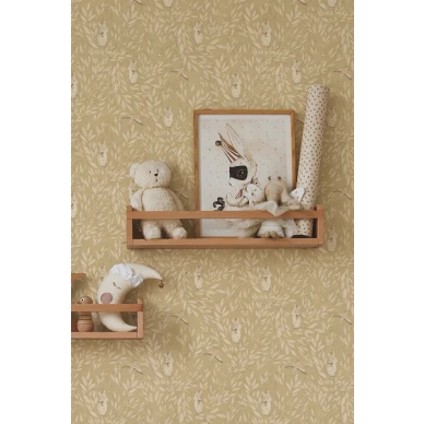 keltainen misty leaf tapetti image