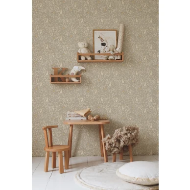 misty leaf harmaa tapetti mrs mighettolta image