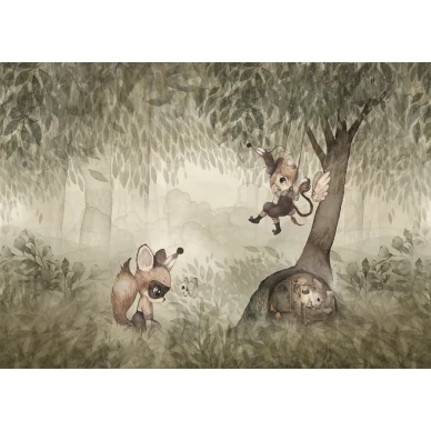 The Green Glade kaunis lastentapetti image