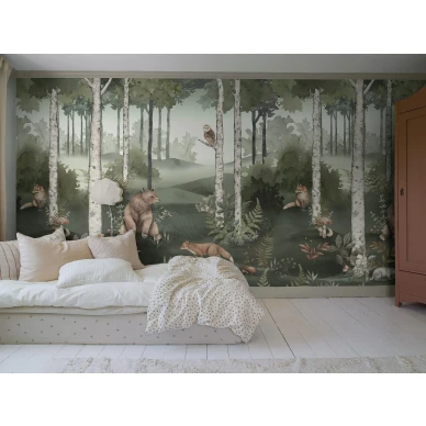 6943 WildForestMural Roomshot 1 v3 image