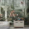 6943 WildForestMural Roomshot 4