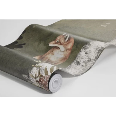 6943 WildForestMural WaveImage image