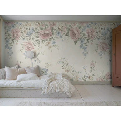 6944 FlowergardenMural Roomshot 1 image
