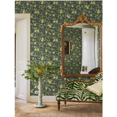 Borastapeter Citrontad sitruunatapetti 5701 eteisessa image