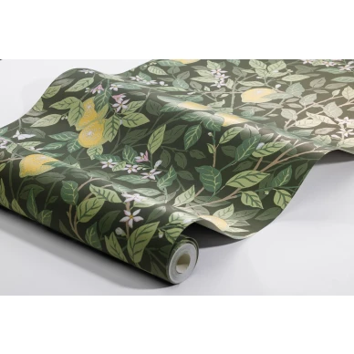 Borastapeter Citrontad vihrea sitruunatapetti 5701 image