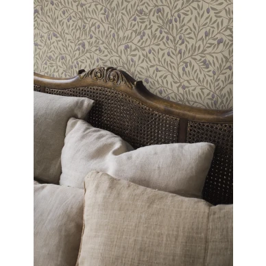 Borastapeter kellanvihrea lehtitaetti Olivtrad 5704 olohuoneeseen image