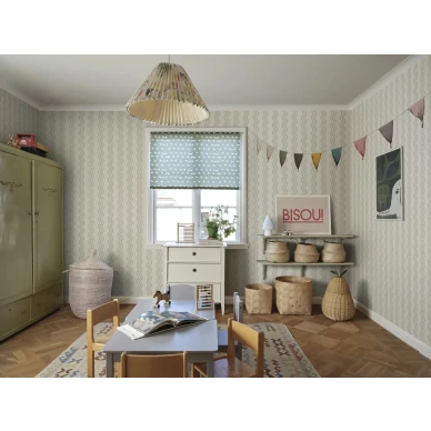 S10370 Ben vihrea lastenhuoneen raitatapetti Sandberg image