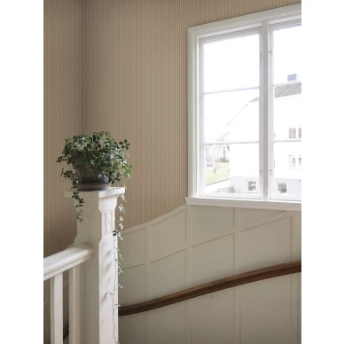 S10396 Linn olohuoneen raitatapetti Pink Sandberg image