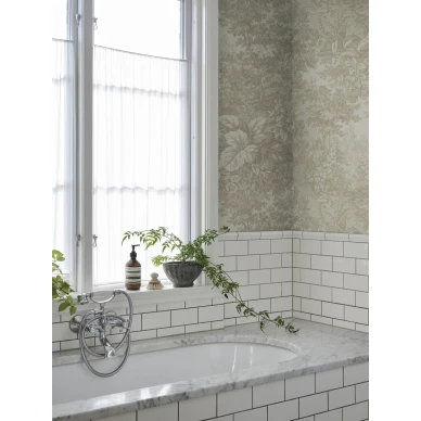S10404 Forest Toile lehtitapetti keittioon Sandstone Sandberg image