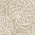 Marimekko Bottna 25920 Beige tapetti lehtitapetti