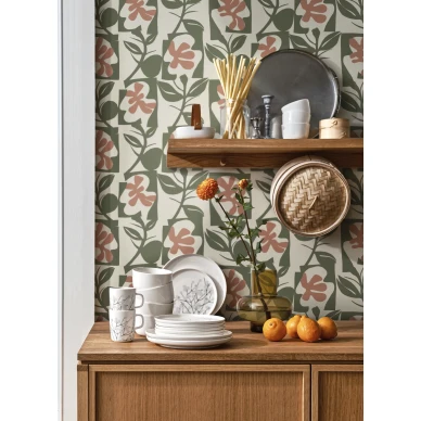 Marimekko Pienet naatit 25947 Keittion lehtitapetti image