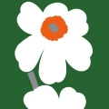 Marimekko Unikko 60th anniversary 25990 vihrea