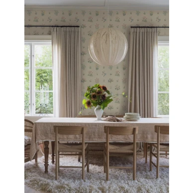 6951 Angsflora beige keittion kukkatapetti image