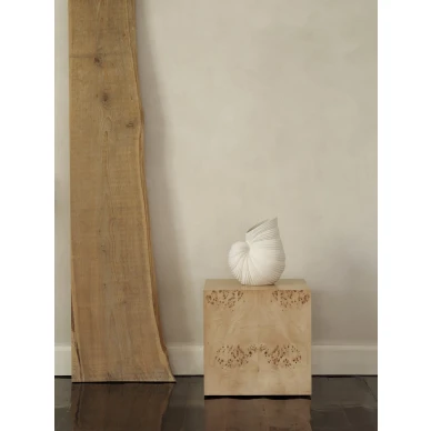 Ferm Living Shell Vase valkoinen simpukka maljakko image