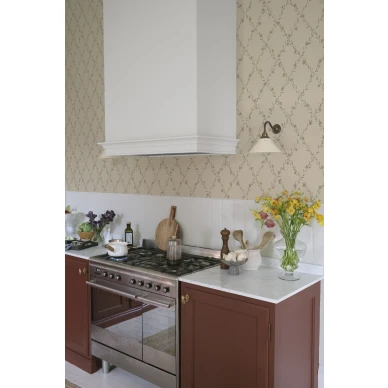 S10458 Ewa Dusty Pink Sandberg Wallpaper interior2 image