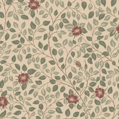 S10463 Solliden Burgundy Sandberg Wallpaper product image