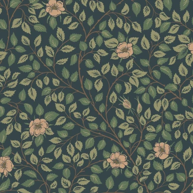 S10465 Solliden Midnight Blue Sandberg Wallpaper product image