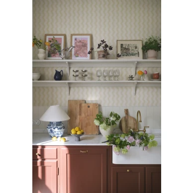 S10472 Erik Yellow Sandberg Wallpaper interior2 image