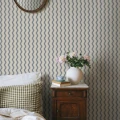 S10474 Erik Indigo Blue Sandberg Wallpaper interior2