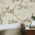 S10655 Noah Mural Sandstone Sandberg Wallpaper interior2