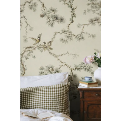 S10655 Noah Mural Sandstone Sandberg Wallpaper interior2 image